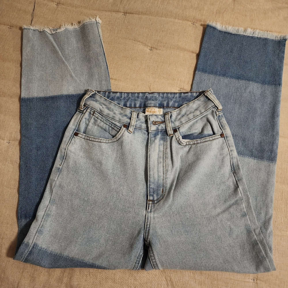 Wrangler X billabong patch it up womens jeans size 24